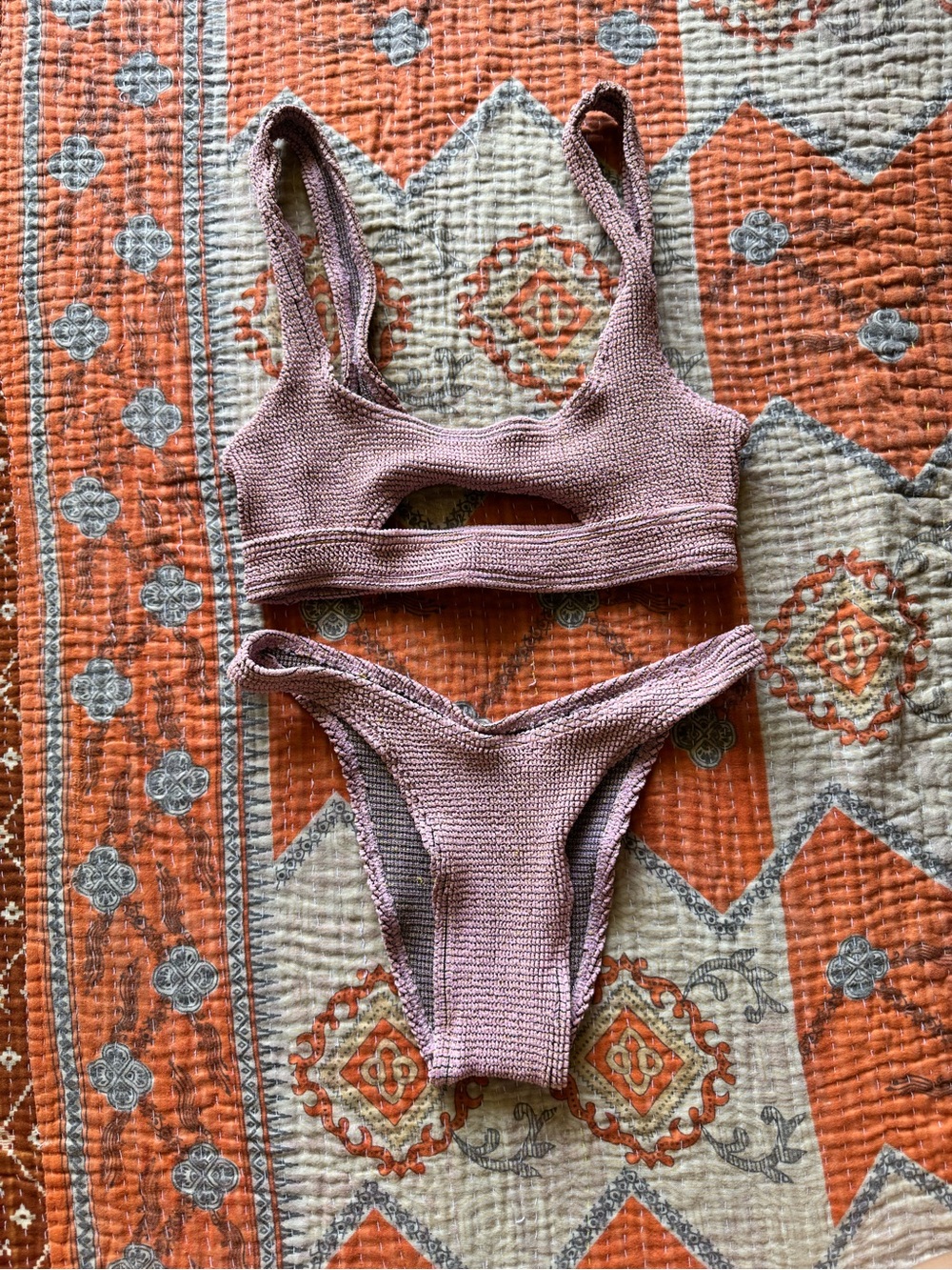 BOND-EYE - Fawn Shimmer Bikini Set